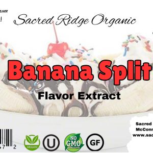 Banana Split Flavor Extract 2 oz with dropper