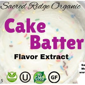 Cake Batter Flavor Extract 2 oz with Dropper